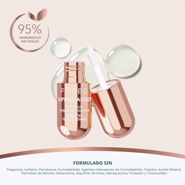FOREO SUPERCHARGED Eye & Lip Contour Booster - Sérum facial con niacinamida - Antiarrugas - Skincare para contorno de ojos y relleno de labios - Tamañ