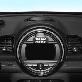 FIEMACH Handyhalterung für Mini Cooper S JCW One F54 F55 F56 F57 F60, Horizontal Platzierbar, Version Handyhalterung der MINI F-Serie