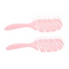 BIUDECO Wet Dry Detangler Hair Combs 2 Pcs 's Hairbrushes