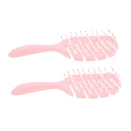 BIUDECO Wet Dry Detangler Hair Combs 2 Pcs 's Hairbrushes Scalp Curved Vented Brush Set