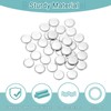 uxcell 50Pcs Stainless Steel Disc, 3/8"(10mm) Dia 0.04"(1mm) Thick 304