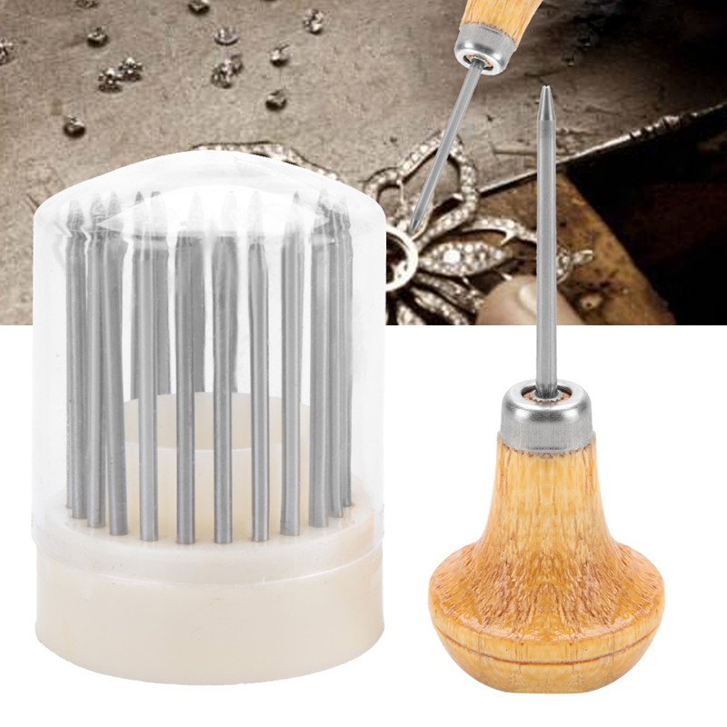 Beading Grain Jewelry Tools Diamond Stone Beards Setting Graver Tool