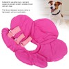 Dog Protective Collar Adjustable Pet Wound Recovery Flower Shape Neck