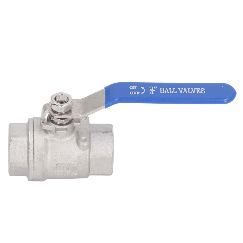Full Port Ball Valve Stainless Steel Female Thread 3/4in 1000