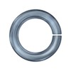Weave Got Maille Anodized Aluminum Gauge Gunmetal Jumprings, 3.5mm