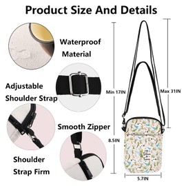 G2TUP Fairytale Bell Crossbody Bag Nope Not Today Gifts Never Land Shoulder Bag Fairy Pixie Gift Never Grow Up Gift (I do Believe ca)