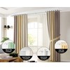 KAMANINA White Curtain Rod 32 to 144 Inch (2.6-12 Feet),