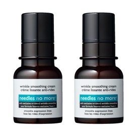 Dr. Brandt Needles No More Wrinkle Smoothing Cream - Smooths Expression Lines, Firms & Protects the Skin - 0.5 oz, Pack of 2