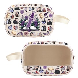 TOBGBE Powerless Series Merch Power Less Book Lover Clear Makeup Bag LR Inspired Gift Fantasy Fiction Fans Cosmetic Case (Powe- Less Clear MB)