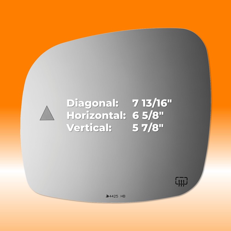 Burco 4425HB Driver Side View Mirror Heated with Blind Spot,