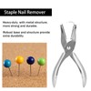 Handheld Staple Remover, Ergonomic Staple Puller Heavy Duty Metal Staple
