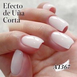 Double Rhythm 15ml de Esmalte de Uñas en Gel, Color Puro Translúcido, Mismo Color en el Mismo Botella, Esmalte de Remoción, Arte de Uñas/Salón de Mani