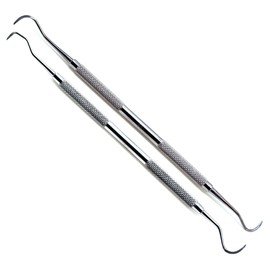 Dental Scaler Anterior Posterior New Periodontics Instrument 2 Pcs Set Sickle H6/h7, Jaquette U15/30