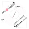 FOMIYES Stainless Steel Eyebrow Tweezers Set 24pcs Arrow Pattern Heart