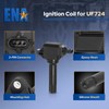 ENA Set of 4 Ignition Coil & Iridium Spark Plug
