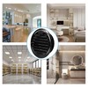 8 Inch Black Stainless Steel Vent Cover, Round Air Vent