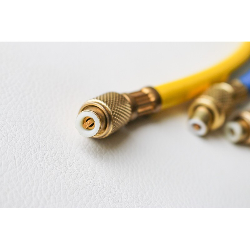 R134a R12 R22 R502 Replacement Gas Charging Hoses 3-Piece Set