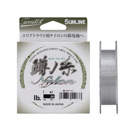 SUNLINE Troutist Troutno Yarn, Nylon, 550.9 ft (160 m), Advantage Clear (UV Luminous Line), No. 0.4