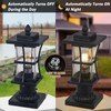 2 Packs Dusk to Dawn Outdoor Post Light Fixture with