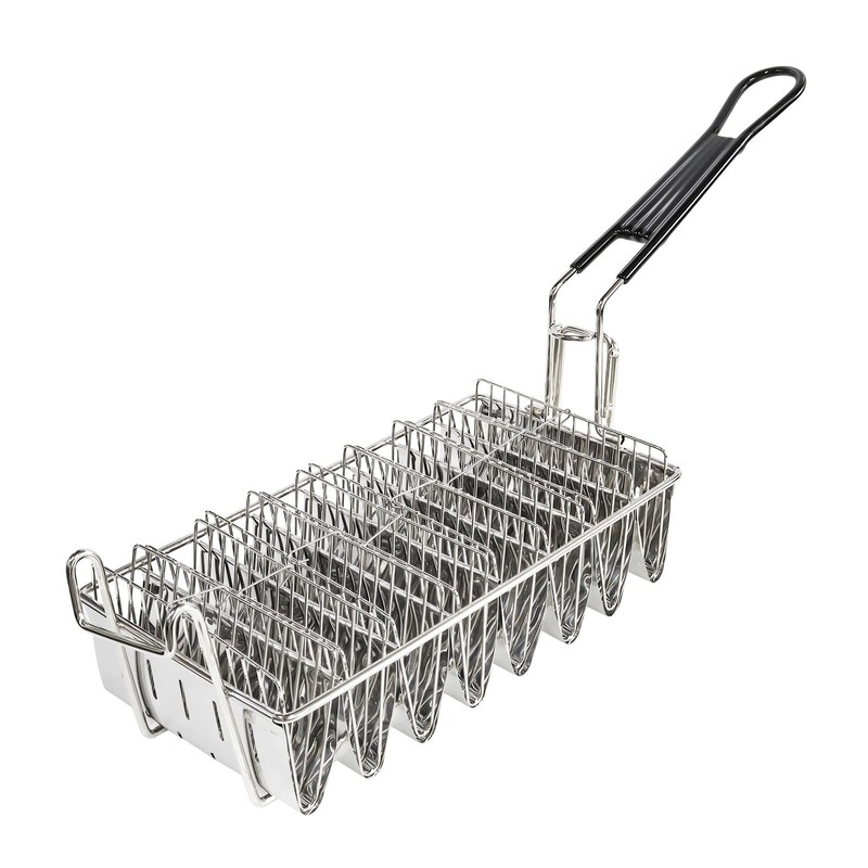 SOTECH Tortilla Fry Basket Taco Fryer Basket for Kitchen Fried