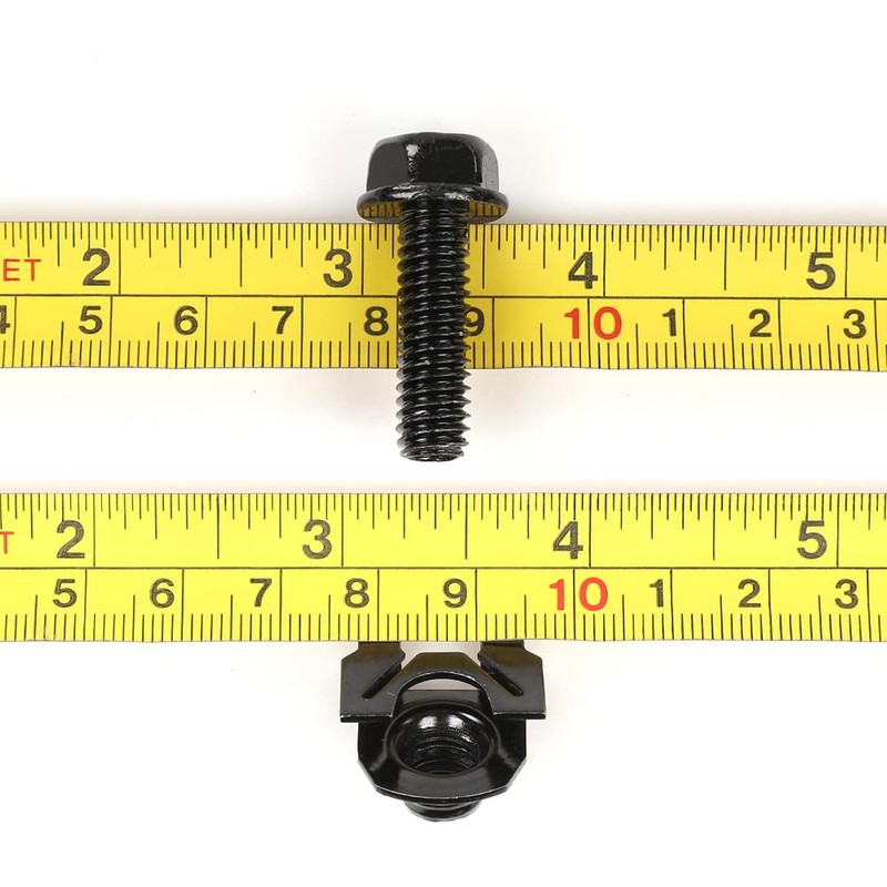 PIT66 8pcs Front Shock Lower A Arm Mounting Bolts &