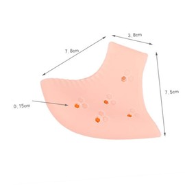 Baluue Heel Protective Sleeve Cover Moisturizing Heel Socks for Breathable Comfortable for Day Night Use Suitable for Men Women