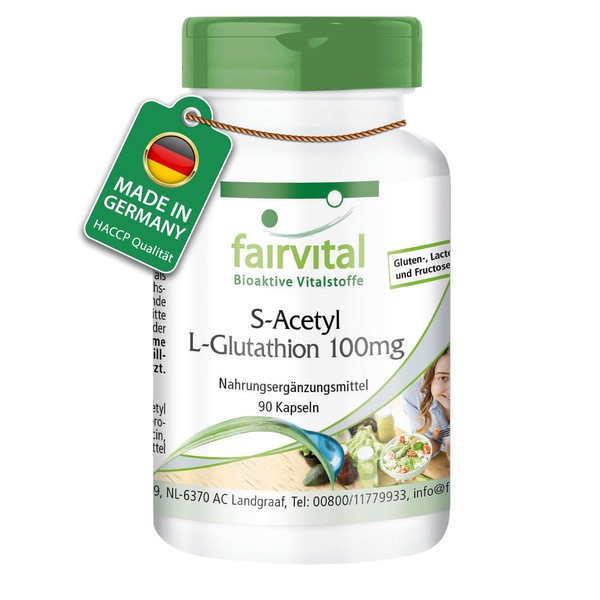 fairvital Fairvital | S-Acetyl L-Glutathion - 90 vegane Kapseln -