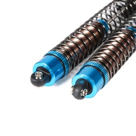 Powmok AMK RC Shocks 4pcs Oil Leakproof 1/10 RC Shocks 52mm-120mm for 1/10 RC Buggy Truggy On Road Touring Drift Cars Monster Trucks Upgrade Parts (1/10 RC Shocks 52mm Bule)