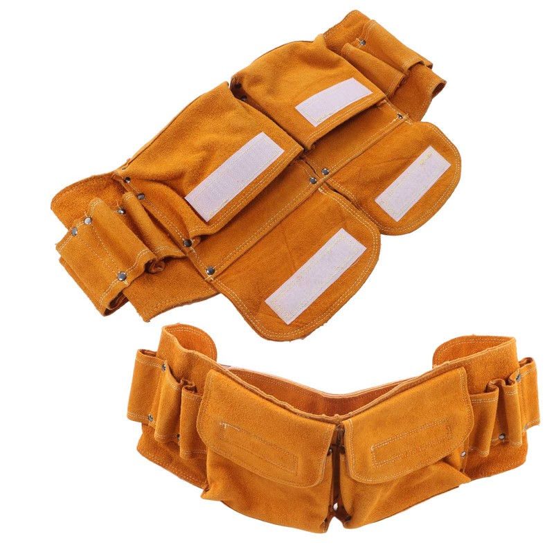 Repair Tool Cowhide Fanny Pack Electrician Waist Pack Hardware Parts