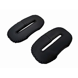 (Genuine Leather) for Mazda Roadster / Mazda MX-5 (ND Series) Genuine Leather Seat Belt Cover (Black Stitching), Leather Cover, Parts, Accessories, Dress Up, Noise Prevention, Scratch Prevention