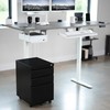 VIVO Electric Standing Desk Frame, Rear-Set Legs, Single Motor Memory