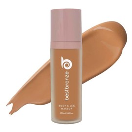Best Bronze Bombshell Body & Leg Makeup - Waterproof Leg Makeup & Body Foundation - Body Makeup for Scars, Varicose Veins Cover Up & Leg Concealer (NW41 Medium Bronze)
