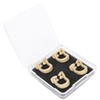 4pcs Resin Dental Dam Clamps Barrier Clip Dental Materials Tool