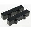 KAISH Set of 2 Black Sealed Closed Bass Pickup Covers