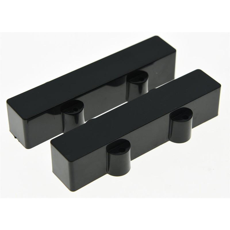 KAISH Set of 2 Black Sealed Closed Bass Pickup Covers