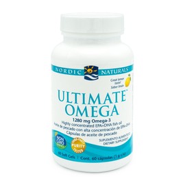 Ultimate Omega Aceite de Pescado Omega 3 Nordic Naturals Limón - 60.00 Cápsulas
