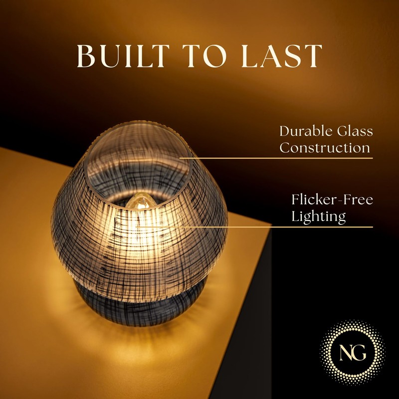 Next Glow Mushroom Lamp – Table Lamp, Modern Dimmable LED