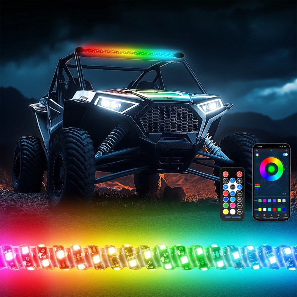MICTUNING Chase LED Light Bar 30" Rear Turn Signal/Reverse
