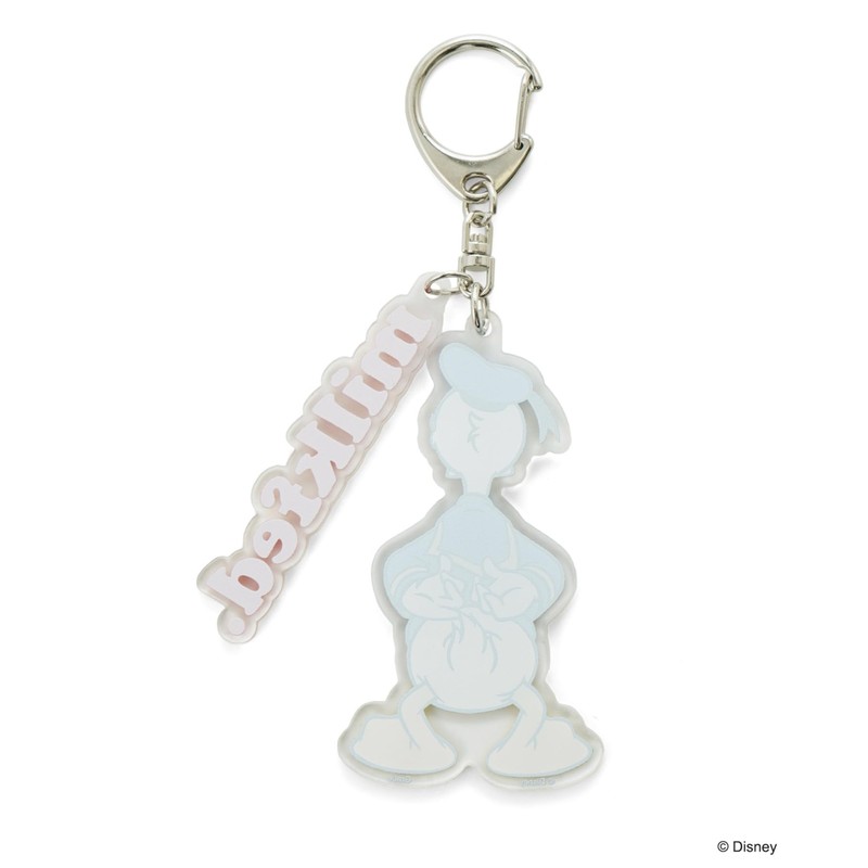 Milkfed Keychain DONALD DUCK/BACK VIEW KEYCHAIN MULTI ONE SIZE, multicolor,
