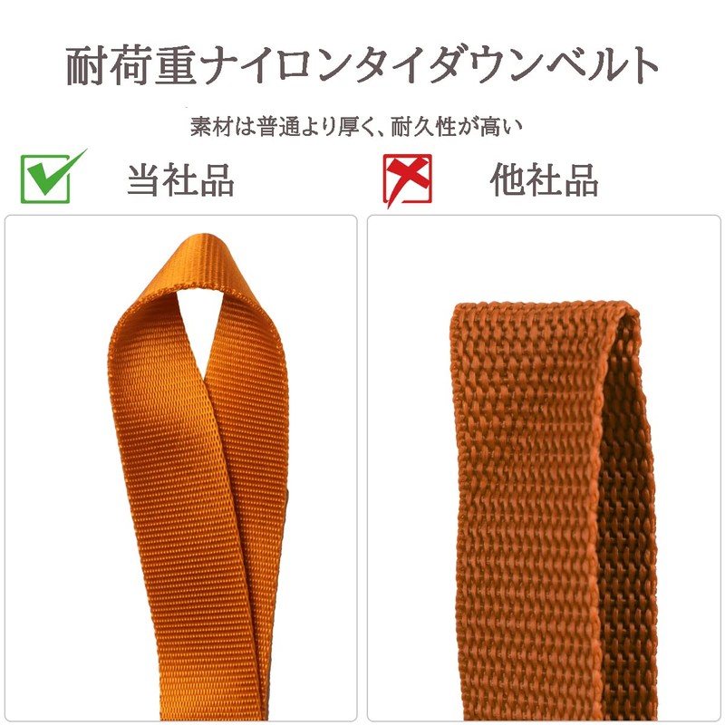 Marchfa Tie Down Straps Sub Belts Soft Loops Bike Loading/Fixing/Tie-Down