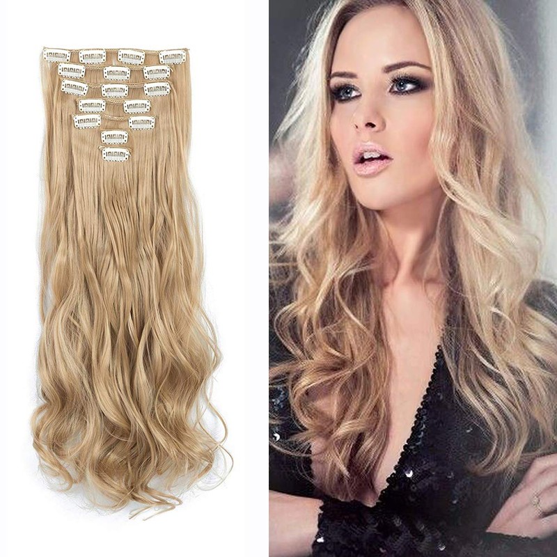 Pack of 20 Metal Snap Clips for Hair Extensions and