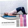 BESPORTBLE Hip Resistance Band Set Adjustable Fabric Squat Bands for