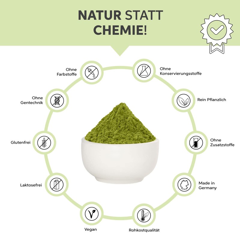 Wheatgrass Powder Ground 200 g Wheatgrass Powder in Premium Raw
