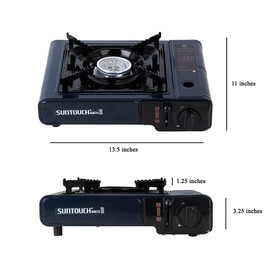 Suntouch Portable Gas Stove with Case (ST-7000 Blue)