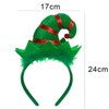 Cute Christmas hat headband headband, used for attending Christmas parties