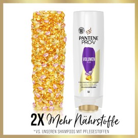 Pantene Pro-V Volume Pure Conditioner, 2x More Nutrients in 1 Application, for Fine, Flat Hair, 360 ml