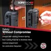 Safetech Hardware TopKlik Self Closing Gate Hinges | Self-Aligning Heavy