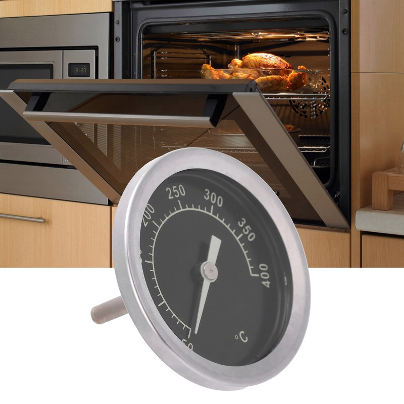 Stainless Steel Grill Thermometer Dial Food Oven 50‑400℃ Thermometer Kitchen