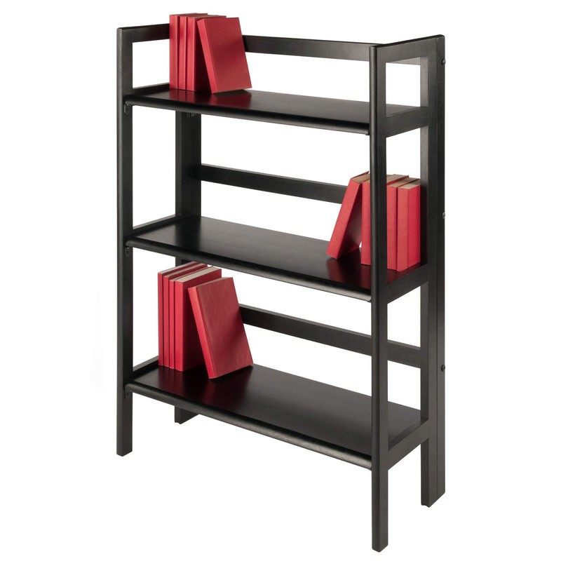 Winsome Wood Terry Shelving, Black