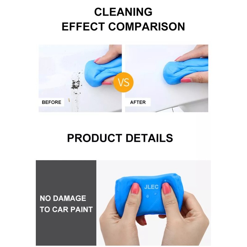 YA!YA!YEET! 3-Pack Clay Bar Detailing Auto Car Clean Wash Cleaner